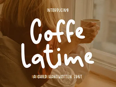 Coffe Latime - Cute Handwriting Font font