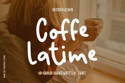Coffe Latime - Cute Handwriting Font font