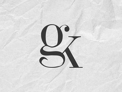 G+K logo design