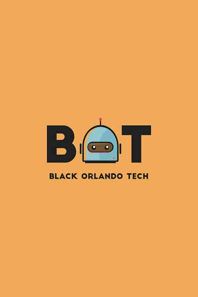 Black Orlando Tech Logo Design branding design graphic design logo tech