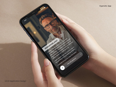 Hypnotic App Design 😌 app app design design desktop mobile app ui uiux web design wellness application