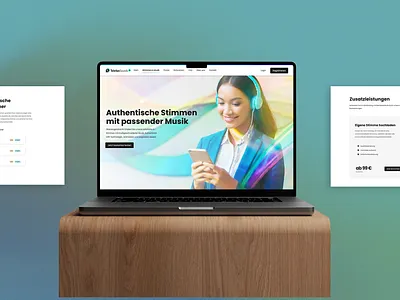 AI generated sounds ai design online shop ui ui design ux ux design web web design webdesign website