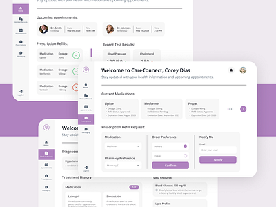 CareConnect || Product Design app app design appdesign branding care design figma health logo product product design product ui productdesign ui ux