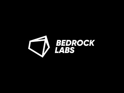 BEDROCK LABS - Brand LOGO bitcoin blockchain branding btc crypto design graphic design logo minimal minimalist studio ui web3