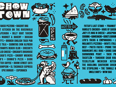 Lollapalooza 2024 F&B Posters design illustration lollapalooza poster