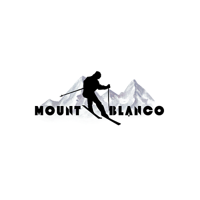 Ski mountain logo animation branding graphic design logo motion graphics