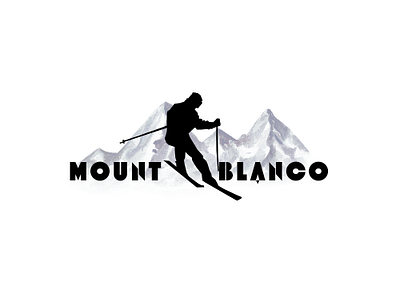 Ski mountain logo animation branding graphic design logo motion graphics
