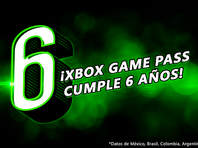 Xbox LATAM. Infografía Aniversario Game Pass