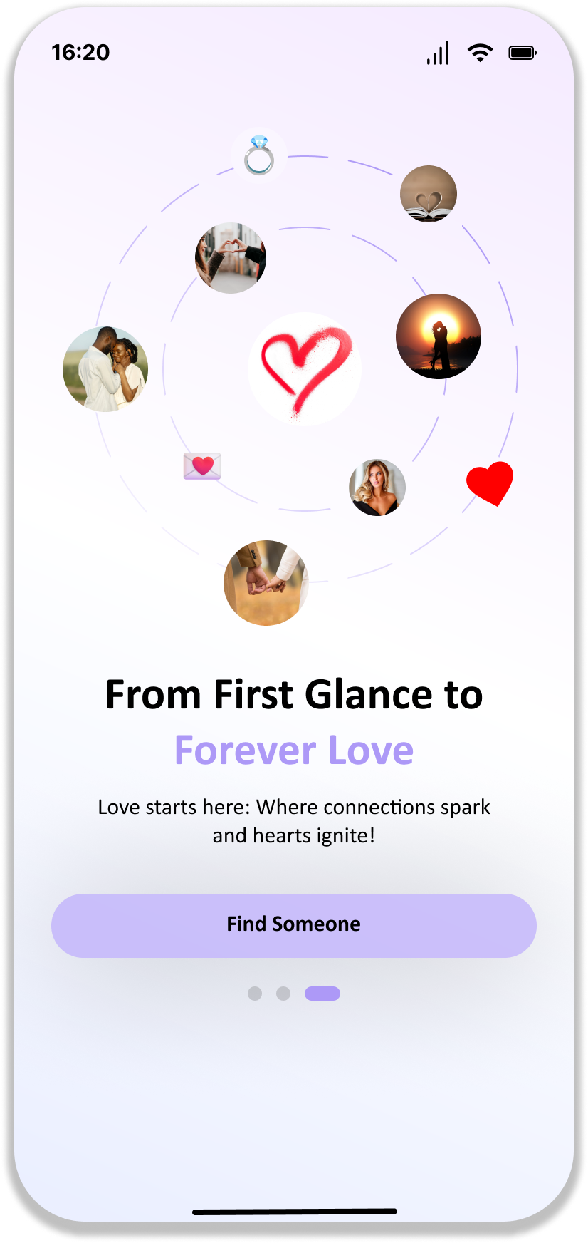 Ui Design of a Dating App by Faysal Bakre on Dribbble