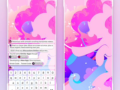 Pinkie Pai ai android app coding concept design interface phone programming