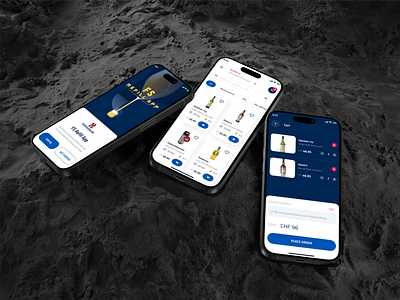 Streamlined Ordering Mobile Application beer checkout drinks store e commerce e store mobile app order beer ui uxui