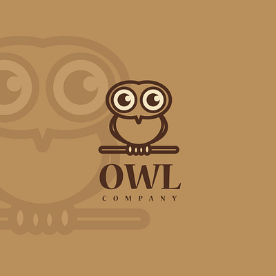 Owl Logo Design adobe art branding character design graphic design illustration logo ui ux vector
