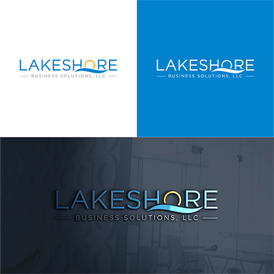 Modern Consulting Company Logo consulting company logo consulting logo flat illustration lakefront logo lakeshore lakeshore company logo lakeshore graphic lakeshore logo lakeside logo lakeview logo lettermark logo minimal modern sun symbolic wave wave logo