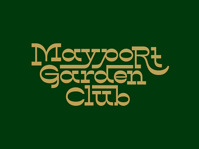 Branding branding mayport garden club speak easy tiki type
