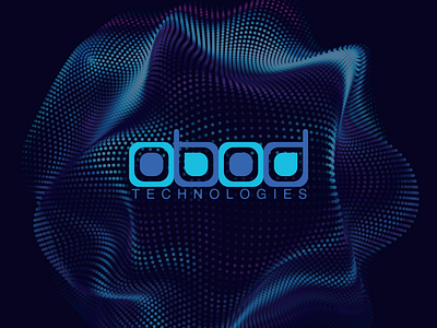 Obod technologies aesthetic logo blue logo branding corporate logo custom font design grafiko labs graphic design illustration logo logo design minimal minimalistic logo simple simple logo square logo tech logo typography typography logo wordmark