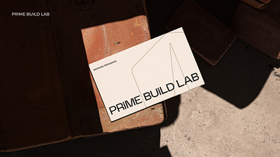 Prime build lab I Residencial development company animation brand designer branding branding design build logo graphic design logo logo design logodesign ui ui ux