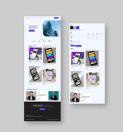 Digital agency website design branding digital agency web design ui ux web design