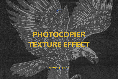 Photocopier Texture Effect punk graphics