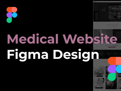 Medical - Website Design in Figma brandbuilding branding design designer figma graphic design graphicdesigner h illustration medical ui uiux ux vector website