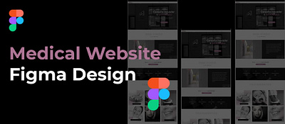 Medical - Website Design in Figma brandbuilding branding design designer figma graphic design graphicdesigner h illustration medical ui uiux ux vector website