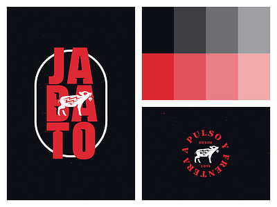 JABATO Branding beer bold branding graphic design logo