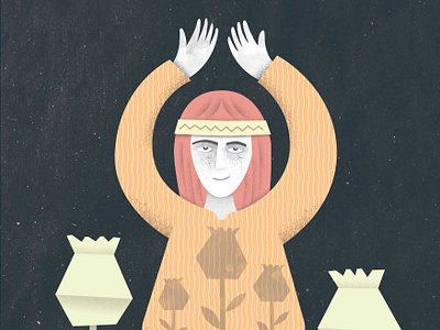 Pose of tree art design digital digitalart drawing illustration illustrator photoshop pose postcard poster procreate vector yoga