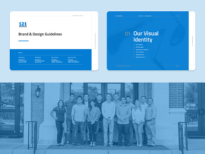 Tech Co. Brand Guidelines brand design brand guidelines graphic design tech