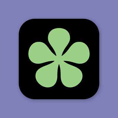 DailyUI #005 Flower App Icon dailyui graphic design icon illustration ui