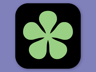 DailyUI #005 Flower App Icon dailyui graphic design icon illustration ui