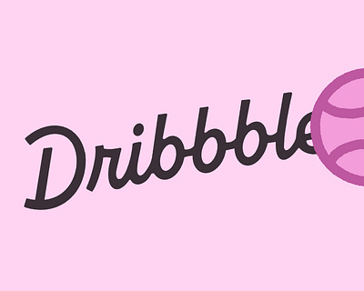 Happy Birthday, Dribbble! animation design digital art illustration lettering procreate