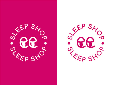 SleepShop logo | quick guidelines adobe illustrator branding color design graphic design guidelines illustration logo packaging pajamas pattern pinck sleepwear typography