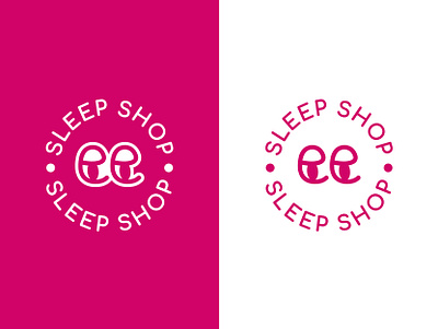 SleepShop logo | quick guidelines adobe illustrator adobe photoshop brand identity branding color creative design graphic design guidelines illustration logo packaging pajamas pattern pinck sleepwear typography vector