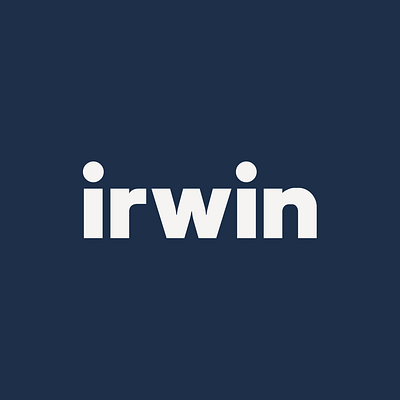 Irwin Rebrand + Case Study b2b b2b rebrand brand design brand identity focus lab logo design logo iterations logo refinement logotype rebrand