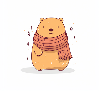 Joyful Bear's Winter Wonderland