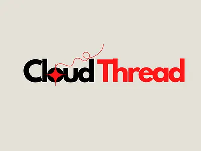 Cloud Thread : Bed Sheets Seller. brand branding logo logo design typography