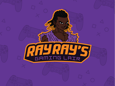 RayRay’s Gaming branding design graphic design identity illustration logo twitch typography vector