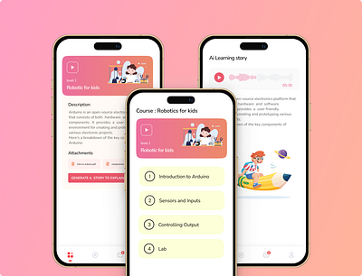 Educational App for Kids app arduino e learning kids knowledge learning tech technical