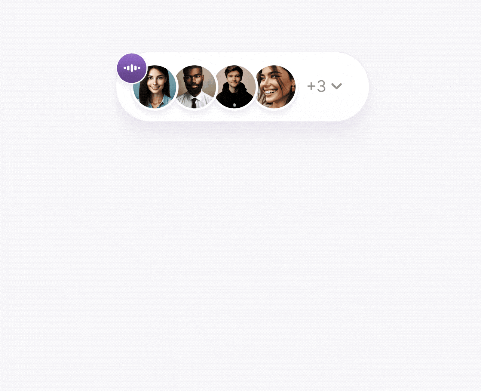 Live Voice Chatroom Widget Prototype app product design prototype ui ux
