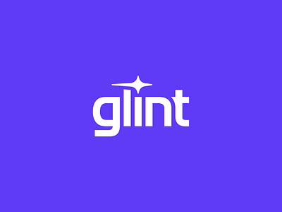 Glint Logo Design adobe branddesigner branding design glintlogo graphic design illustrator logo logodesign logodesigner logoinspo logos logotype modern saas tech trending viral visualidentity wordmark