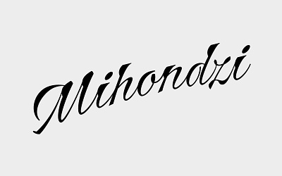 Mihondzi custom lettering et lettering evgeny tkhorzhevsky lettering designer lettering logo logo