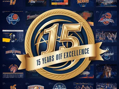 Design Featuring Dribbble's Iconic Basketball branding graphic design logo