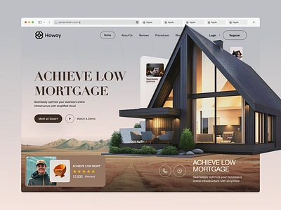 Mortgage Property Agent agency agent ai architect developer elementor framer generator house landing mortgage page property template theme ui webflow website wordpress