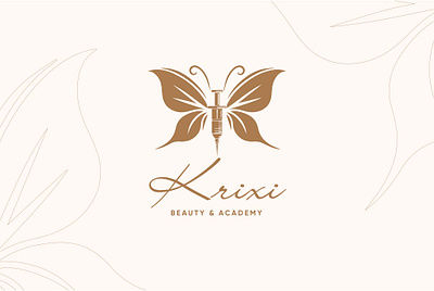 KRIXI | LOGO & BRAND academy beauty brand design brand identity branding graphic design graphic designer identity logo logo design