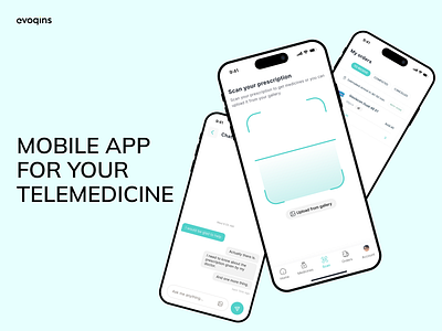Healthtech & Telemedicine Platform Development app design design healthtech mobile design telemedicine app ui
