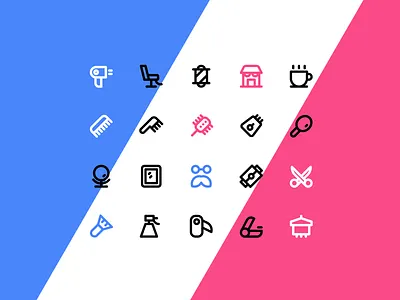 Barbershop Icon art artwork barber barbershop branding design icon icon art icon jar iconography illustration logo ui uiux vector