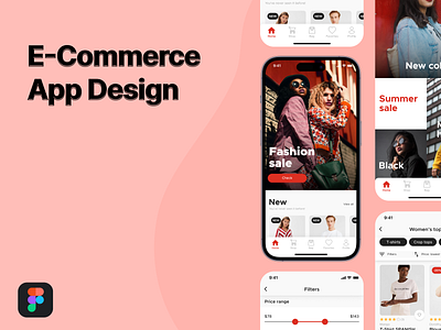 E-commerce App UI Design 3d animation branding design figma graphic design illustration logo motion graphics ui vector