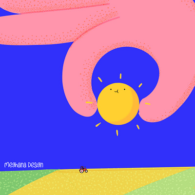 Bring your own sunshine ☀️ animation branding brightillustration design editorialdesign editorialillustrations graphic design illustration illustrationart logo ui