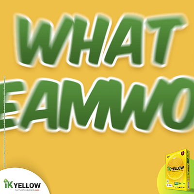 IK Yellow - What is Teamwork?