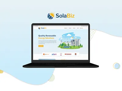 Solar Website design branding creativity design envoirement graphics green energy homepage ideas landing page logo design responsive solar ui design ui ux ux design website