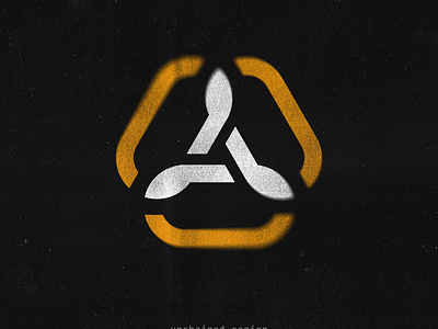 Unchained Region Logo bold graphic graphic design illustrator logo minimalist strong unchined